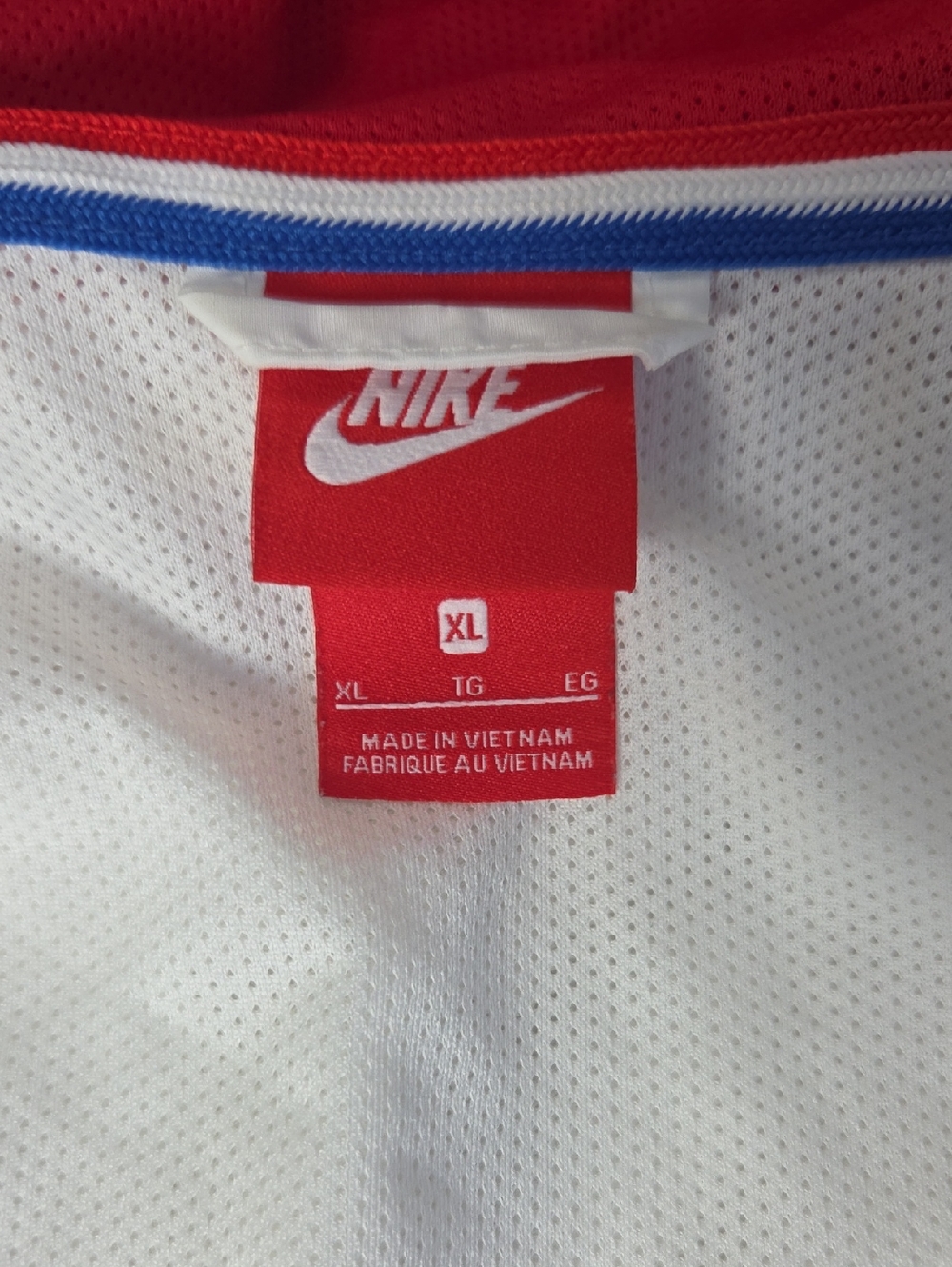 Nike Red White Navy USA Soccer Windrunner Star Track Jacket - Picture 10 of 16
